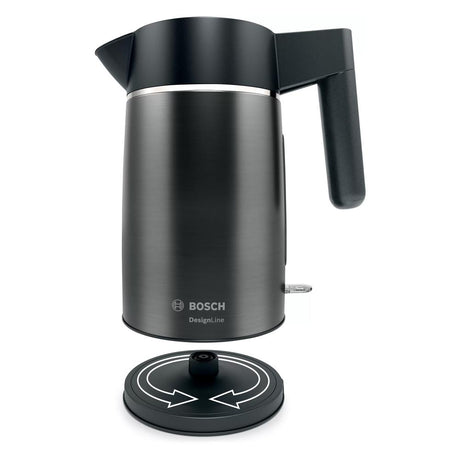 Bosch 1.7L Designline Graphite Kettle Series 6 - TWK5P475GB - KETTLES - Beattys of Loughrea