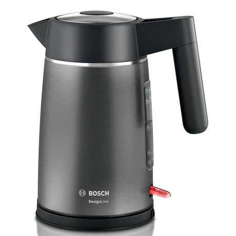 Bosch 1.7L Designline Graphite Kettle Series 6 - TWK5P475GB - KETTLES - Beattys of Loughrea