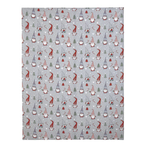 Catherine Lansfield Christmas Gnomes Wipe Clean 137x229 cm Table Cloth - APRON/GLOVE/TEXTILE - Beattys of Loughrea