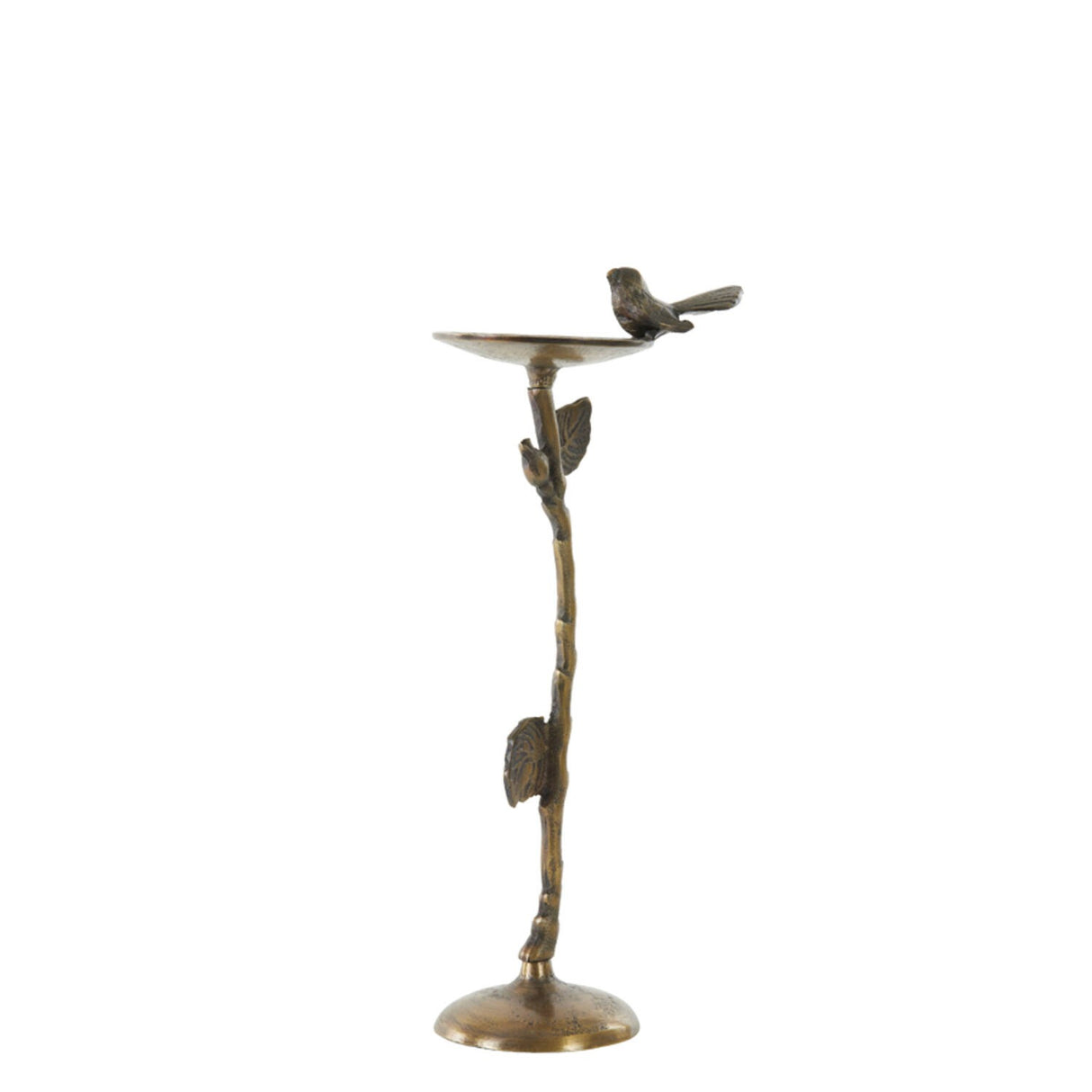 Candle Holder 18 x 11.5 x 40cm BIRD Antique Bronze - CANDLE HOLDERS / Lanterns - Beattys of Loughrea