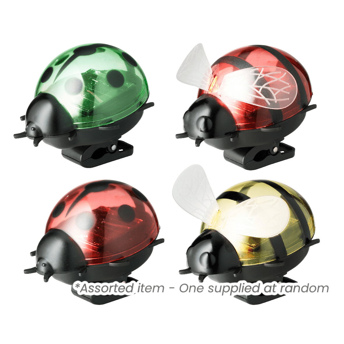 8cm Solar Bug Figurine Assorted - One Supplied - GARDEN ORNAMENTS INCL SOLAR - Beattys of Loughrea