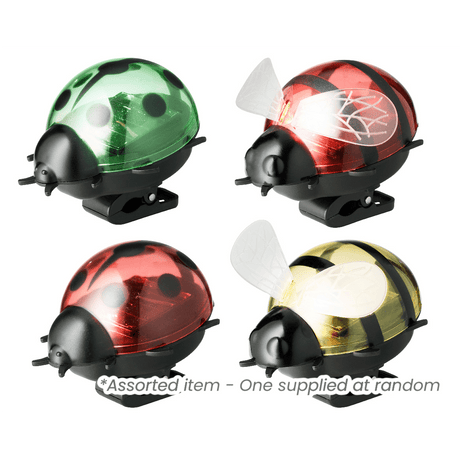 8cm Solar Bug Figurine Assorted - One Supplied - GARDEN ORNAMENTS INCL SOLAR - Beattys of Loughrea