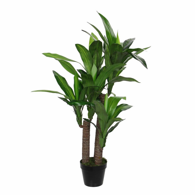 Dracaena Artificial Plant in Pot 110cm - POTTED PLANTS - DRY ORNAMENTAL - Beattys of Loughrea