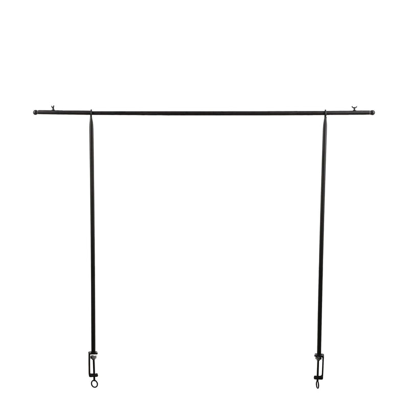 Adjustable Metal Table Hanger Black H110 x L223-250 cm - OCCASIONAL FURNITURE - Beattys of Loughrea
