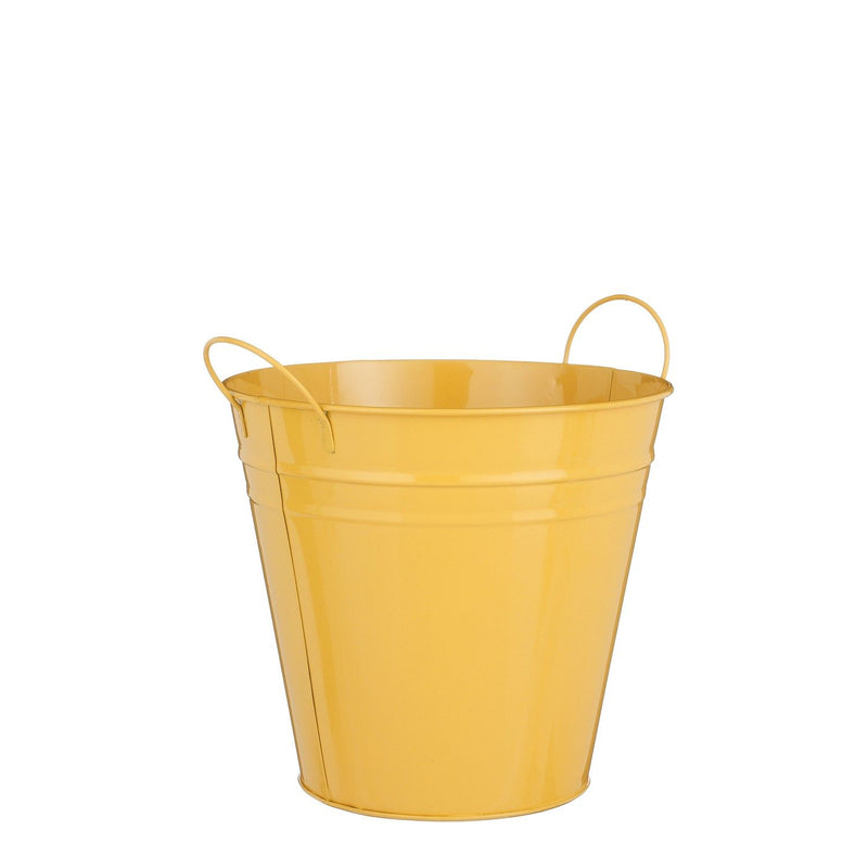 Joey Round Yellow Pot H21 x D22cm