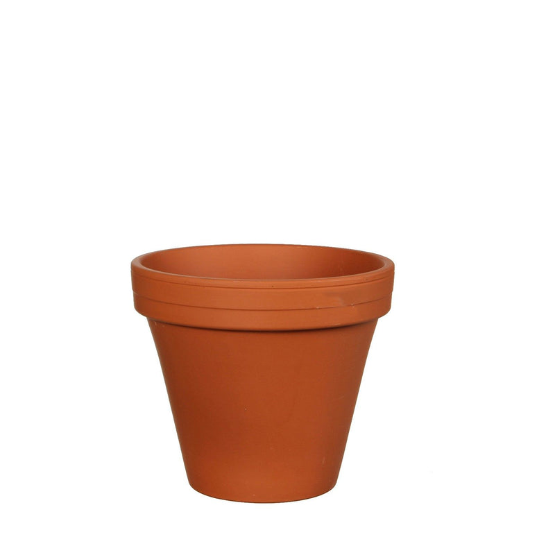 Stan Flower Pot Round Terra H11.5 x D13.5cm