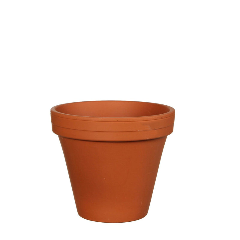Stan Flower Pot Round Terra H13.5 x D15.5cm