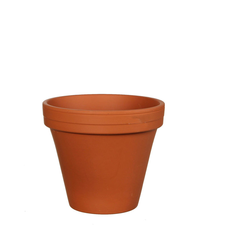 Stan Flower Pot Round Terra H15.5 x D17.5cm