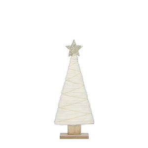 White Tree Decoration 31cm - XMAS TREE SMALL - Beattys of Loughrea