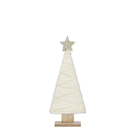 White Tree Decoration 31cm - XMAS TREE SMALL - Beattys of Loughrea