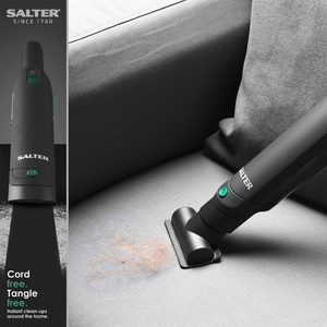 Salter Handy Pro Cordless Handheld Vacuum Cleaner - VACUUM CLEANER NOT ROBOT - Beattys of Loughrea