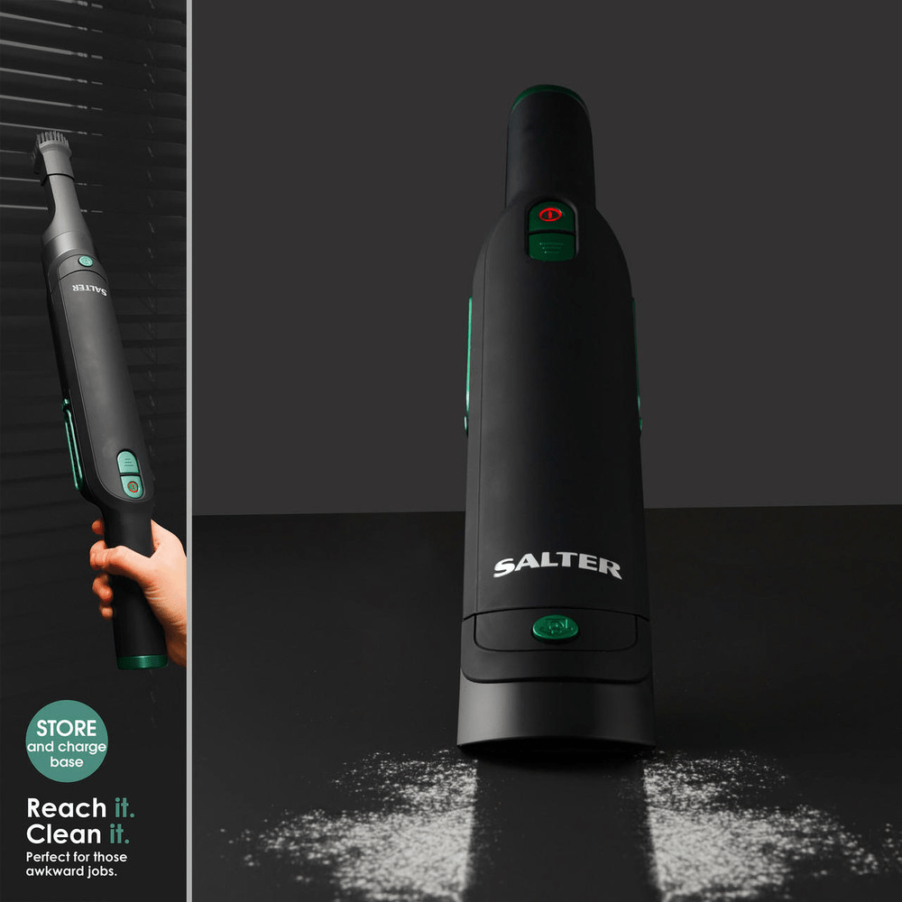 Salter Handy Pro Cordless Handheld Vacuum Cleaner - VACUUM CLEANER NOT ROBOT - Beattys of Loughrea