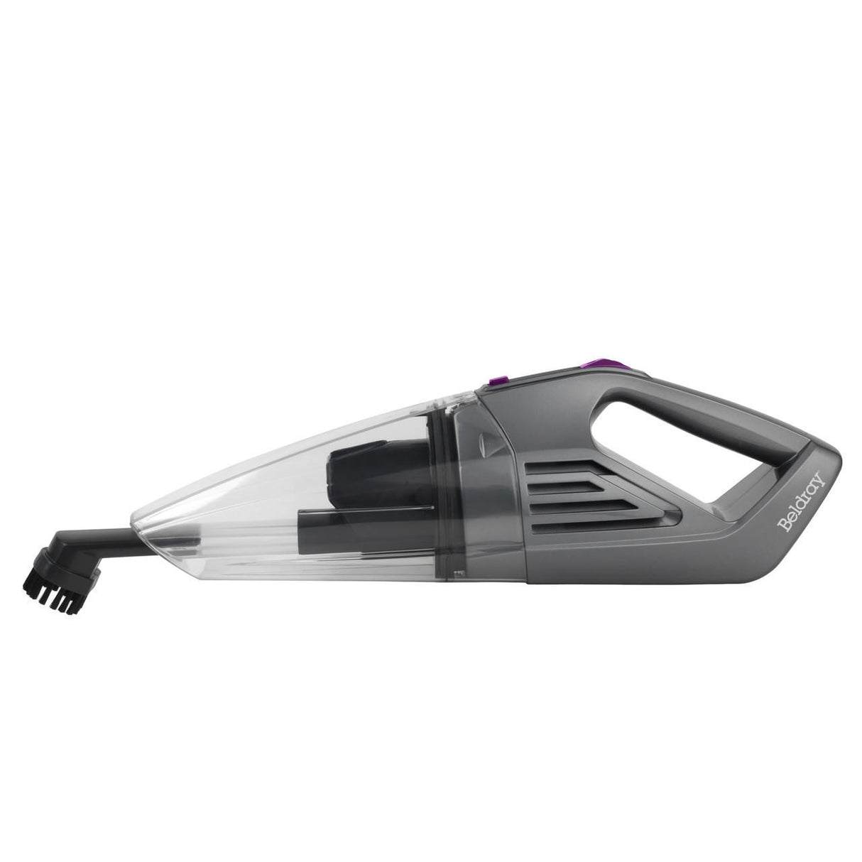 Beldray Cordless Wet And Dry 7.4V Hand Vacuum Grey/Purple - VACUUM CLEANER NOT ROBOT - Beattys of Loughrea
