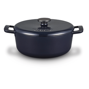 Brabantia The Dutch Oven XL Night Blue 28cm - COOKWARE - CAST IRON - Beattys of Loughrea