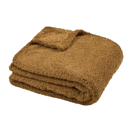 Montreal Camel Throw 180 x 220cm - THROWS/BLANKETS - Beattys of Loughrea