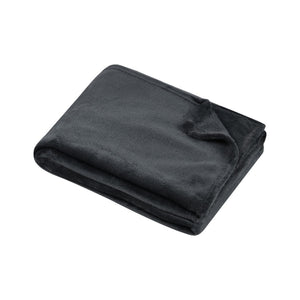 STOF Stanford Throw, Anthracite, 180x220cm