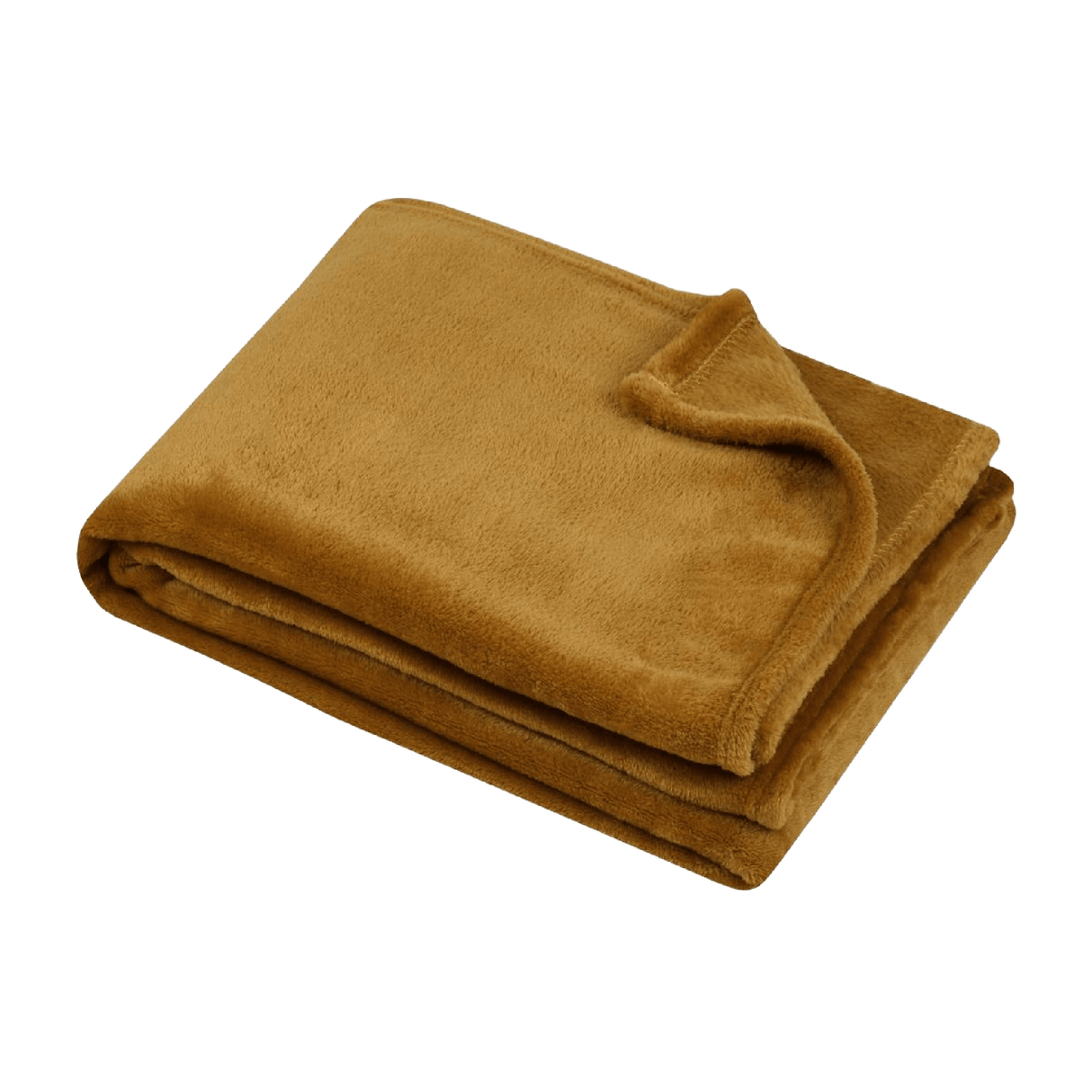 Stanford Throw Camel 180 x 220cm - THROWS/BLANKETS - Beattys of Loughrea