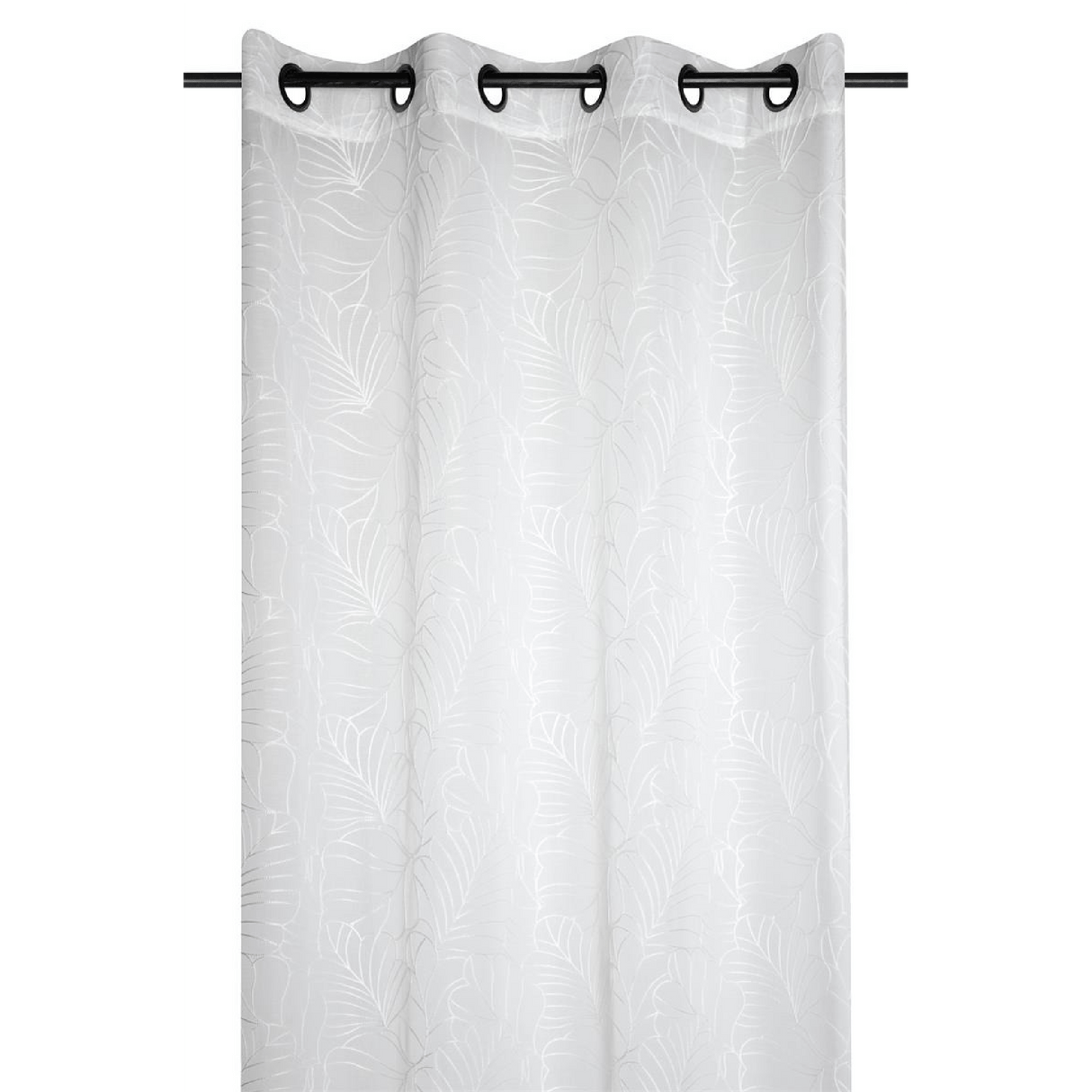 Sheer Curtain Camelia White 140 x 260cm - CURTAINS - READY MADE - Beattys of Loughrea