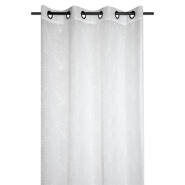 Sheer Curtain Camelia White 140 x 260cm - CURTAINS - READY MADE - Beattys of Loughrea