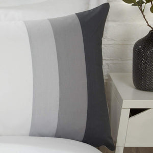 Sleepdown Colour Block Grey Duvet Set Kingsize - DUVET COVERS - Beattys of Loughrea