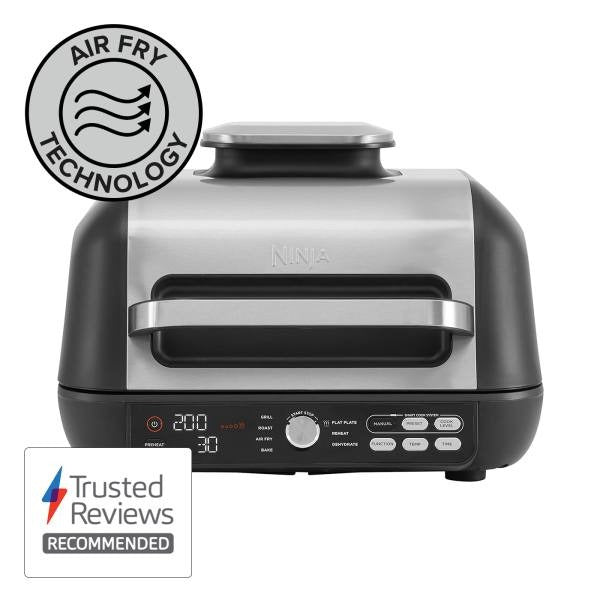 Ninja Foodi MAX Pro Health Grill, Flat Plate & Air Fryer AG651UK - AIR FRYER / DEEP FAT FRYERS - Beattys of Loughrea