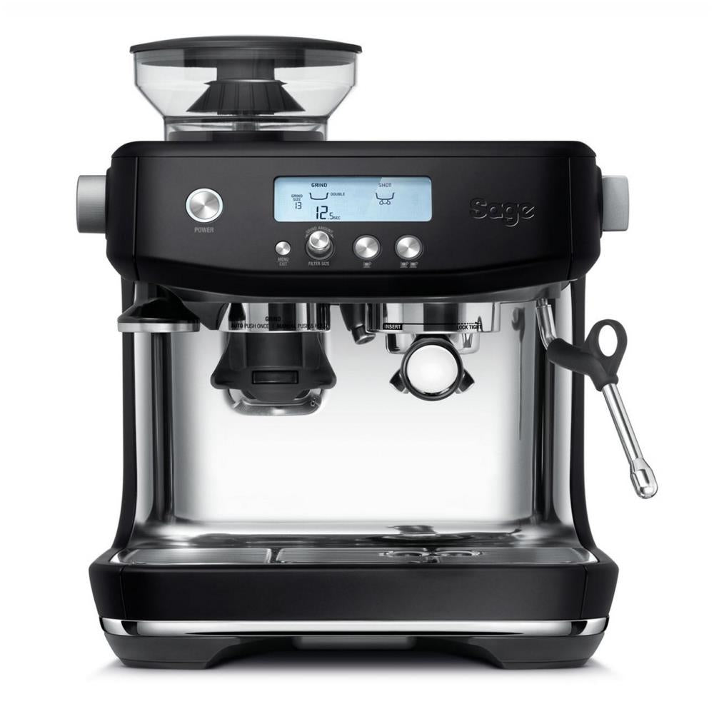 Sage The Barista Pro Espresso Coffee Machine - Black Truffle - COFFEE MAKERS / ACCESSORIES - Beattys of Loughrea