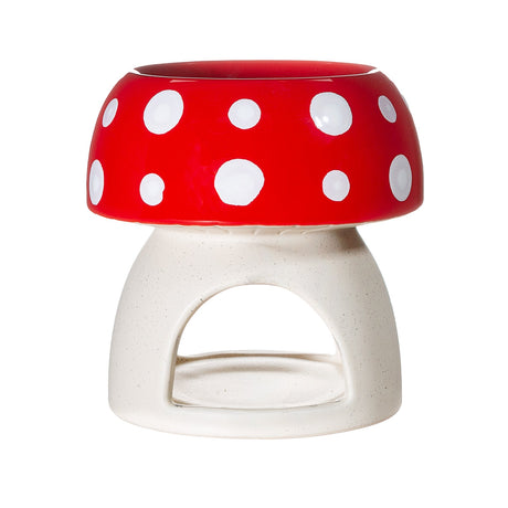 Red Mushroom Oil Burner - POT POURRI/AROMATHERAPY/OILS/DIFFUSER - Beattys of Loughrea
