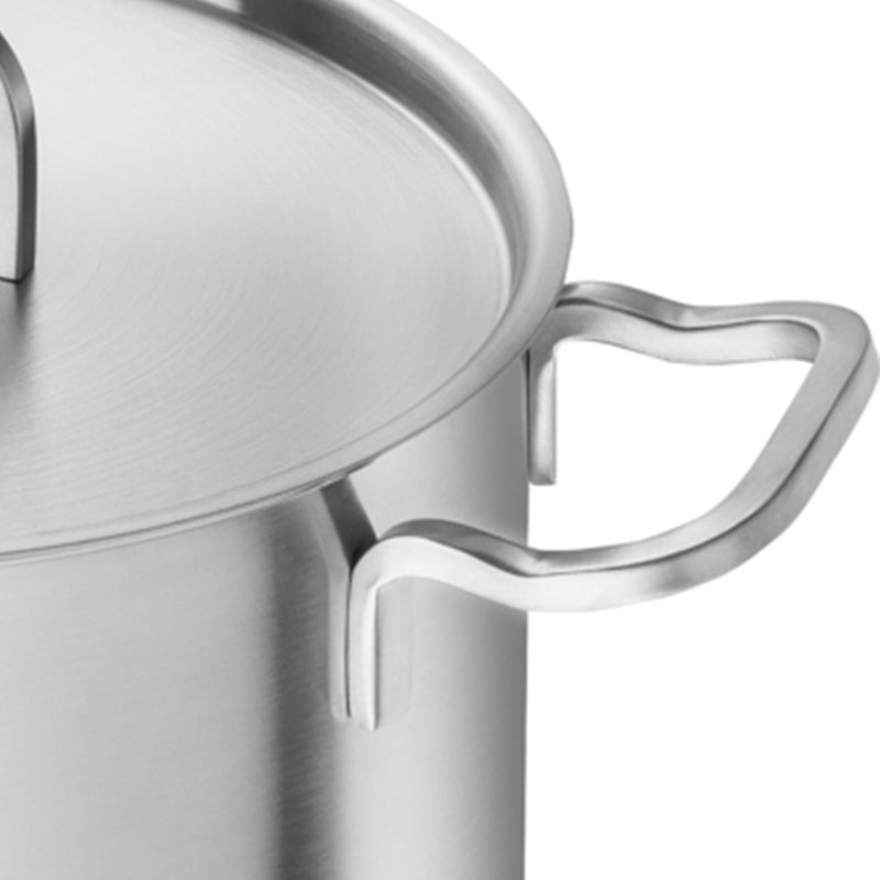 Zwilling 24cm Stockpot with Lid – Stainless Steel - COOKWARE - S/STEEL - Beattys of Loughrea