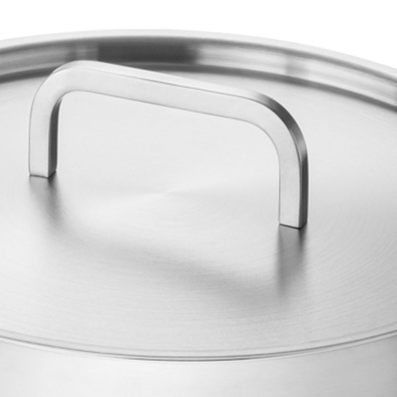 Zwilling 24cm Stockpot with Lid – Stainless Steel - COOKWARE - S/STEEL - Beattys of Loughrea