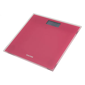 Salter Pink Electronic Weighing Scales - BATHROOM SCALES - Beattys of Loughrea