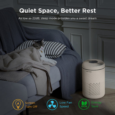 Pure Code APK-Z43PUK Mini Pet Air Purifier - DE HUMIDIFIER - Beattys of Loughrea