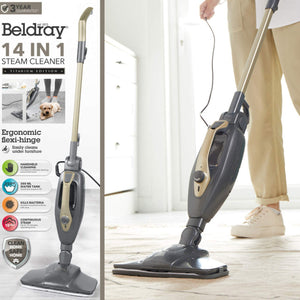 Beldray Titanium 14-in-1 Steam Cleaner