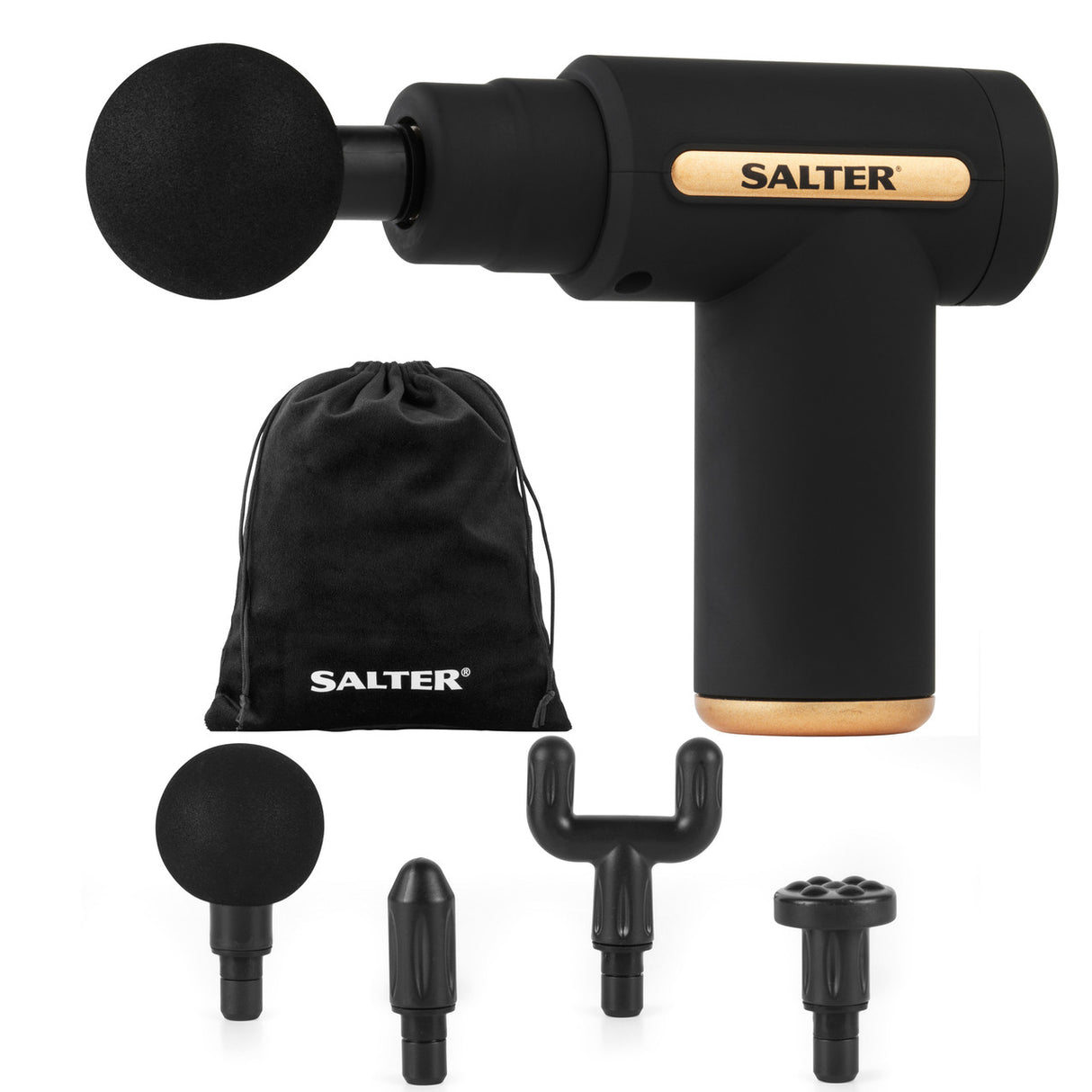 Salter Mini Electric Massage Gun - HEAT MASSAGERS - Beattys of Loughrea