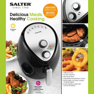 Salter Personal Hot Air Fryer - 3.2L - AIR FRYER / DEEP FAT FRYERS - Beattys of Loughrea