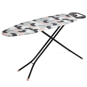 Beldray Ironing Board Geometric Charcoal 115 x 36cm - IRONING BOARDS - Beattys of Loughrea
