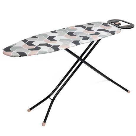 Beldray Ironing Board Geometric Charcoal 115 x 36cm - IRONING BOARDS - Beattys of Loughrea