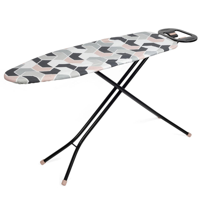 Beldray Ironing Board Geometric Charcoal 115 x 36cm - IRONING BOARDS - Beattys of Loughrea