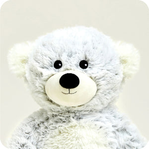 Warmies Marshmallow Grey Bear - H/H - HOT WATER BOTTLE - Beattys of Loughrea