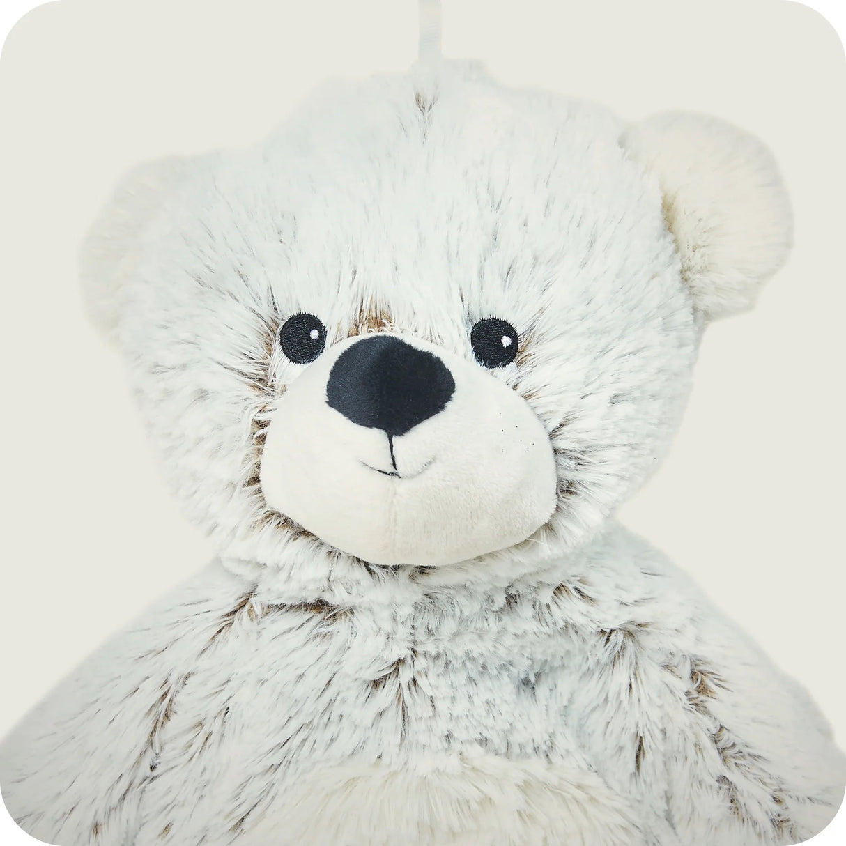 Warmies 3D Square Hot Water Bottle Marshmallow Bear - H/H - HOT WATER BOTTLE - Beattys of Loughrea