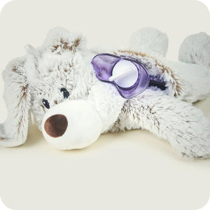 Warmies 3D Square Hot Water Bottle Marshmallow Bunny - H/H - HOT WATER BOTTLE - Beattys of Loughrea