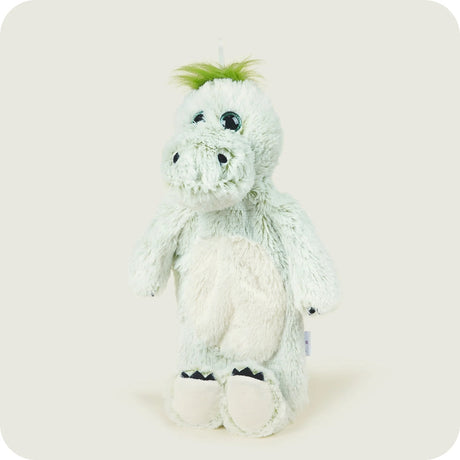 Warmies 3D Square Hot Water Bottle Marshmallow Dinosaur - H/H - HOT WATER BOTTLE - Beattys of Loughrea