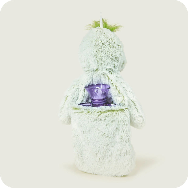 Warmies 3D Square Hot Water Bottle Marshmallow Dinosaur - H/H - HOT WATER BOTTLE - Beattys of Loughrea