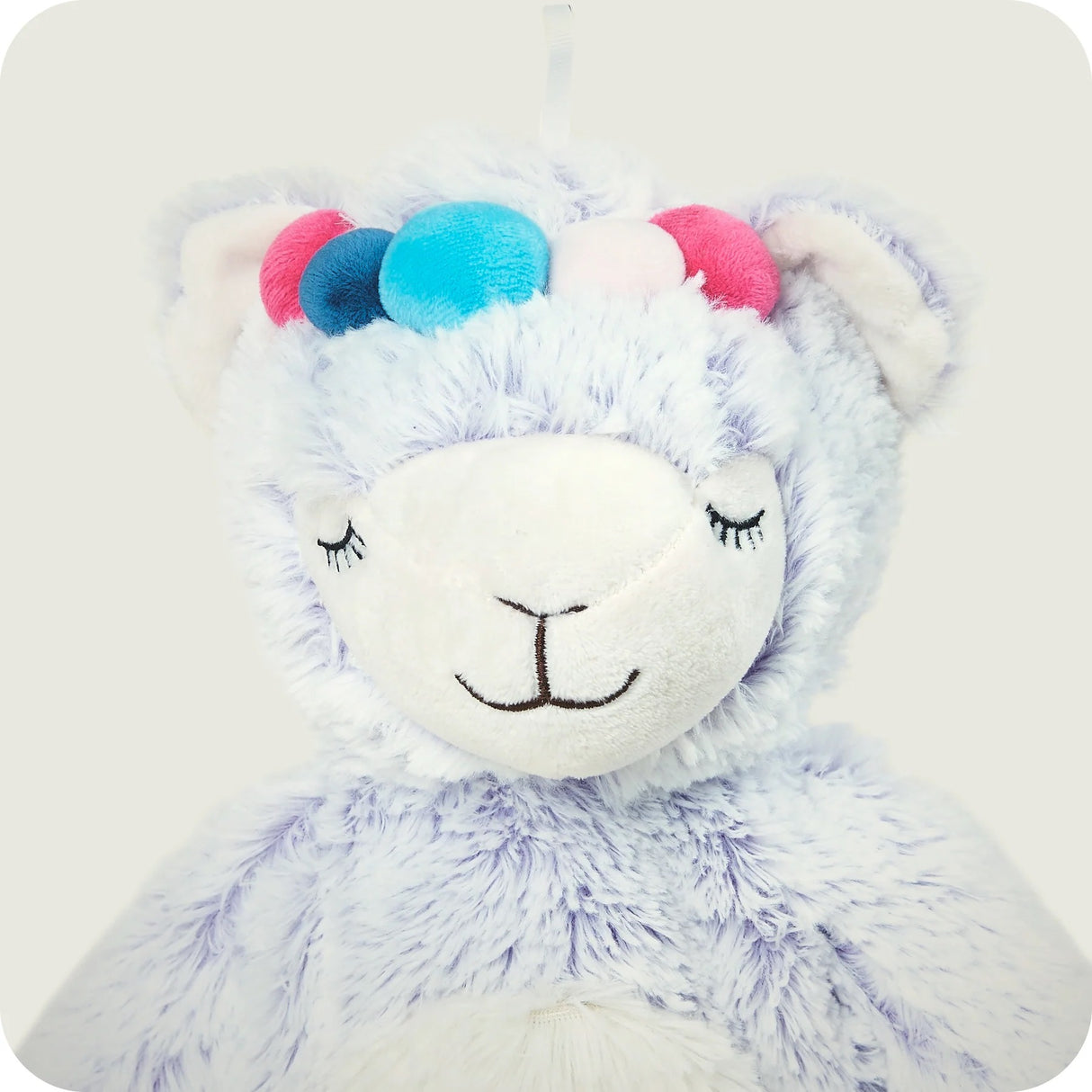 Warmies 3D Square Hot Water Bottle Marshmallow Llama - H/H - HOT WATER BOTTLE - Beattys of Loughrea