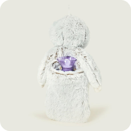 Warmies 3D Square Hot Water Bottle Marshmallow Sloth - H/H - HOT WATER BOTTLE - Beattys of Loughrea