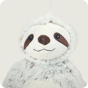 Warmies 3D Square Hot Water Bottle Marshmallow Sloth - H/H - HOT WATER BOTTLE - Beattys of Loughrea