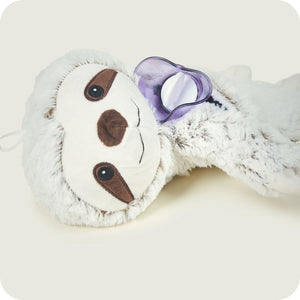 Warmies 3D Square Hot Water Bottle Marshmallow Sloth - H/H - HOT WATER BOTTLE - Beattys of Loughrea