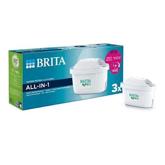 Brita MAXTRA PRO ALL-IN-1 3 Pack Cartridges - WATER FILTERS - Beattys of Loughrea