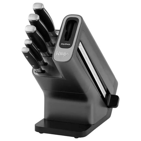 Ninja StaySharp Knife Block (Inc. Intergrated Sharper) - ELECTRIC KNIFE - Beattys of Loughrea