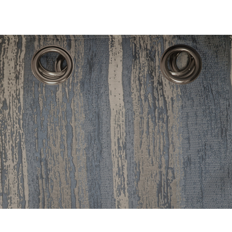 Ankara Navy Eyelet Curtains – 66 × 90 (168 × 229 cm)