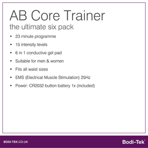 Bodi-Tek EMS Ab Core Trainer, BT-ABTR